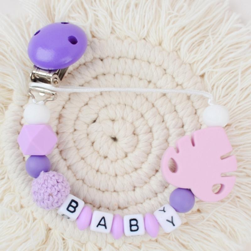 Baby Soother Chain Pacifier Holder Baby Toddlers Anti-drop Pacifier Strap Teether Toy Pacifier Dummy Chain Baby Supplies