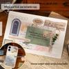 Yuxian Vintage Literary Series: 50 Sheets of English Poetry & Prose Decor in 4 Styles