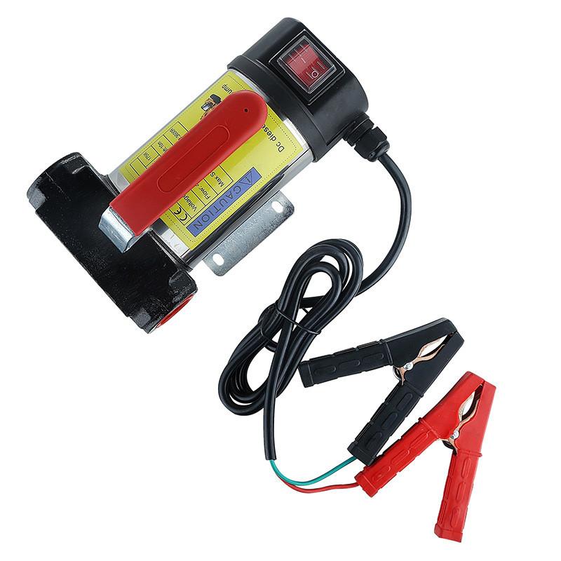 Handheld Electric Oil Pump High Power Self Priming Diesel Oil Pump Portable DC Oil Pumping Machine