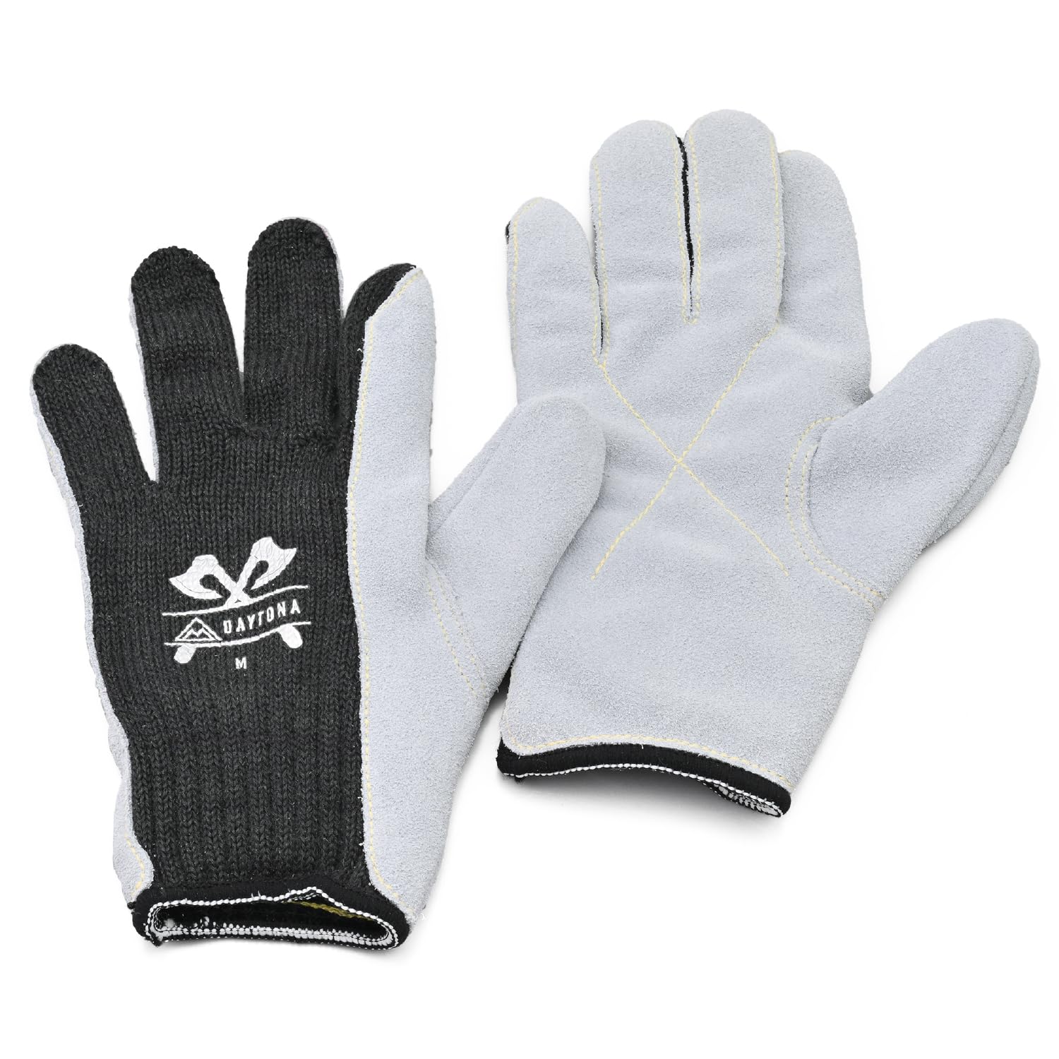

Daytona 40254 Genuine Leather Campfire Size XL Heat-Resistant Cut-Resistant Gloves, серый