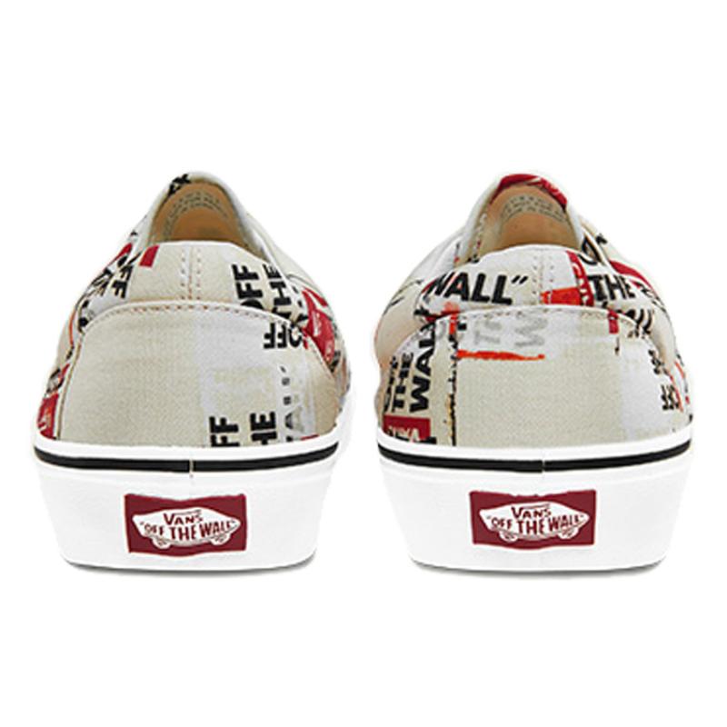 Vans Era Alphabet Gray Red Unisex 'Grey Red' Vans VN0A4U39WN4