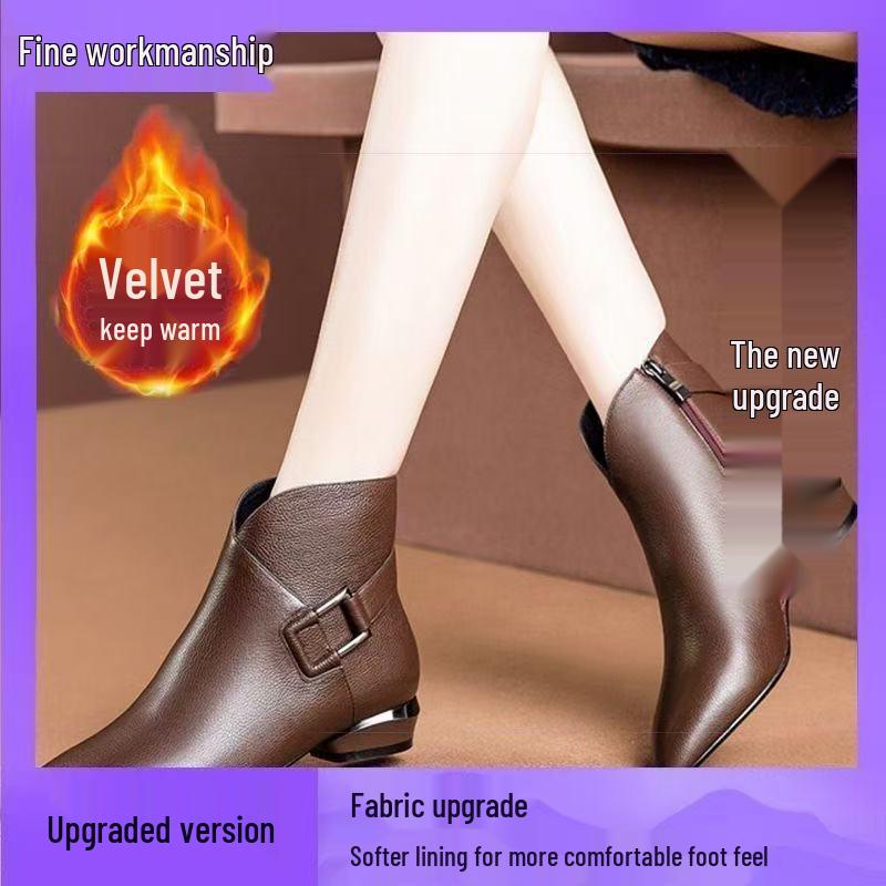 

Ботильоны на высоком каблуке в японском стиле Осень/Зима 2025 со шнуровкой и подкладкой из микрофибры Size 41