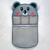 Mesh Baby Bath Toy Storage Bags Sucker Design Baby Bath Organizers for Bathtub Toys Cartoon Animal Cloth Sand Toys Storage Net
