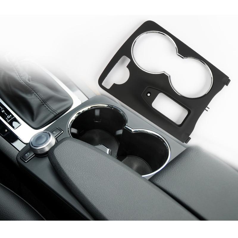 For Mercedes W204 C Class Car Center Console Cup Holder Trim Cover Replacement For Benz X204 GLK Armrest Box Panel 2046800307