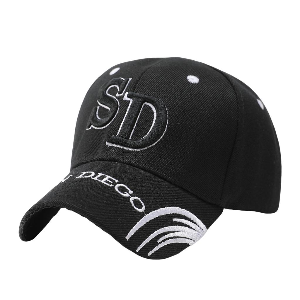 Letter embroidered hat men's Xia Da head circumference baseball cap outdoor sun protection visor commemorative cap women