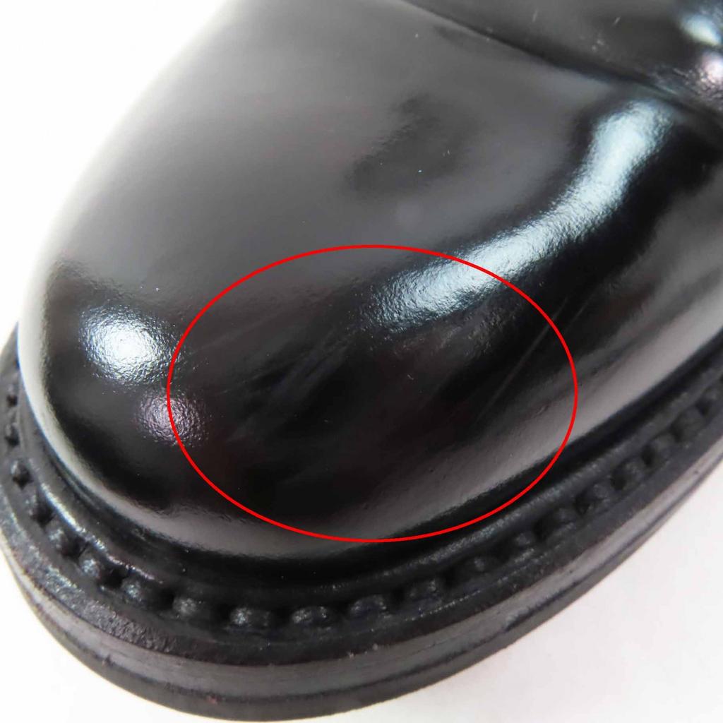 Great CHURCH'S Leather shoes Polished Binder Derby Shoes/ black leather Women 35 Used