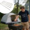Yousheng BBQ Sausage Roller Rack Rotating Hot Dogs Roller Grill Stainless Steel Even Cooking Sausage Grilling Tool for Camping Tailgating