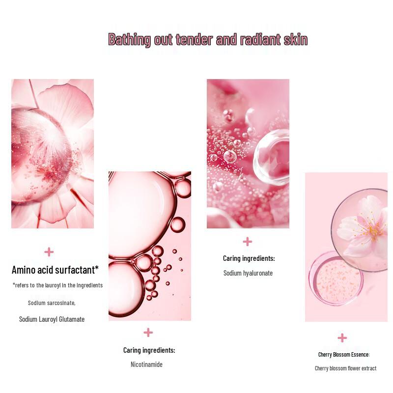 Miss Lilly Sakura Scented Petal Shower Gel