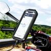 Motorcycle Motorbike Handlebar Phone Mount Holder Waterproof Case For 4.7"-6.1