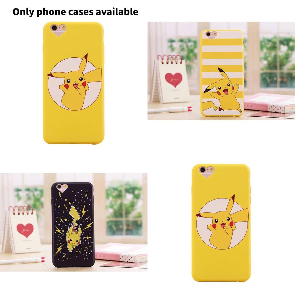 Pokmon Pikachu Silicone Phone Case For Iphone With Full Coverage And Soft Matte Finish For Kids