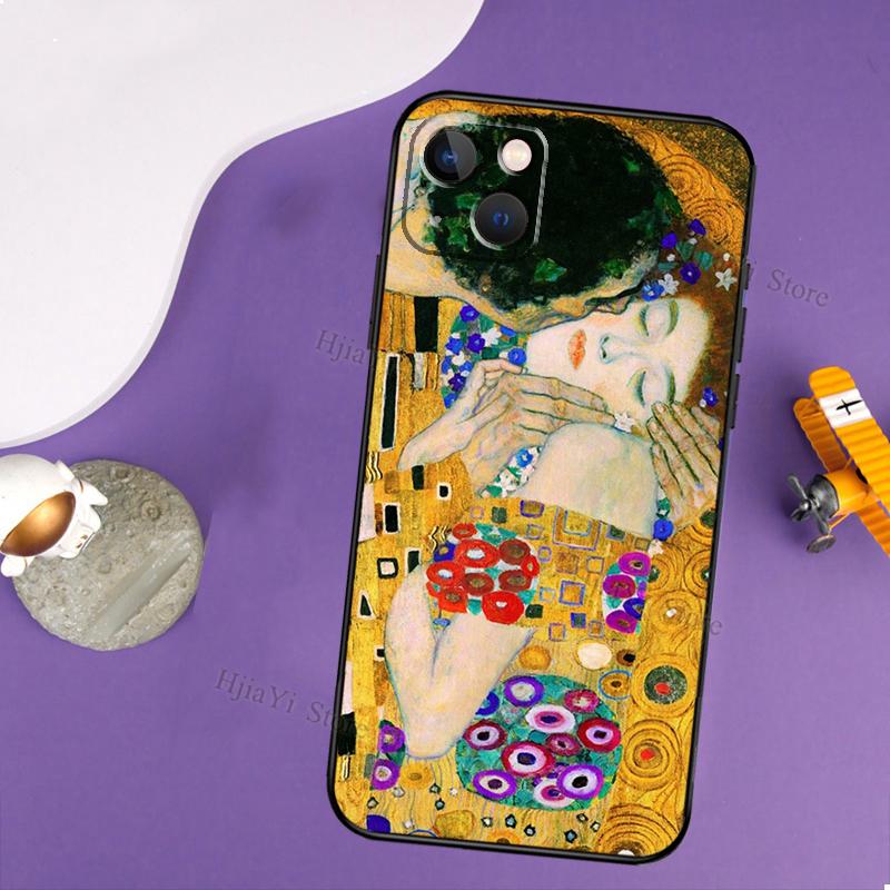 

Чохол Gustav Klimt для iPhone 13 Pro X XS Max XR 7 8 Plus Чохол для iPhone 12 Mini 11 Pro Max SE 2020 iPhone 12