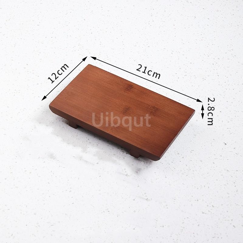 Bamboo Sushi Board Boat Plate Rectangular Platform Cooking Sashimi Basin Japanese Korean Cuisine Tableware Serving Plate Tray