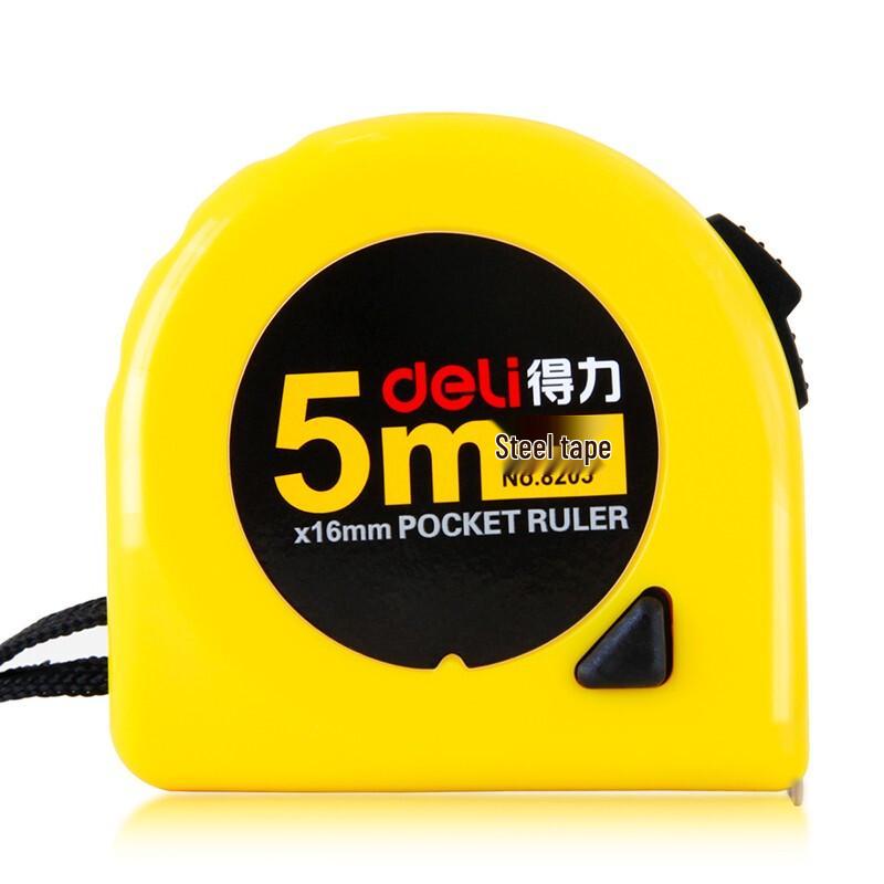 Deli 5m High-Precision Steel Tape Measure