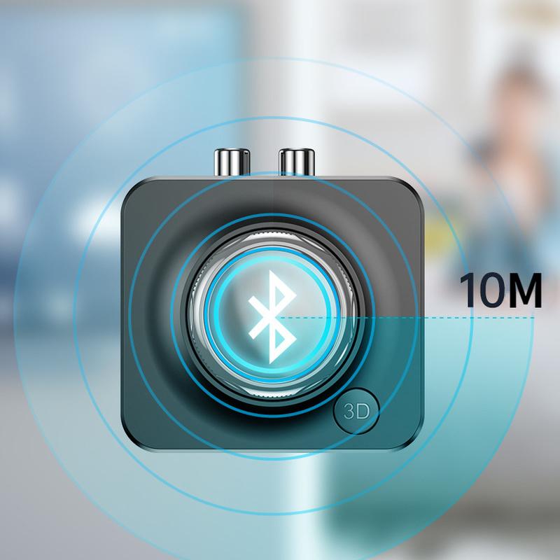 Bluetooth 5.0 Audio Receiver  3D Stereo Music Wireless Adapter TF Card RCA 3.5mm 3.5 AUX Jack For Car Kit Wired Speaker Headphone