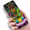 Fnaf Animatronics etui na telefon xiaomi Redmi Note 10 9 Pro Max 10S 10T 9A 9C 9S 9T 8A 8T 8 7 Pro miękka TPU czarna okładka