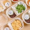 Paper Light Food Box Degradable Fitness Paper Pulp Lunch Box Thick Bento Box 500ml/700ml/850ml/1000ml Disposable Packing