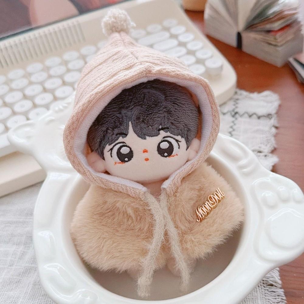 Shawl 10cm Cotton Doll Clothes Replacement Doll Plush Shawl Clothes  Children's Gift