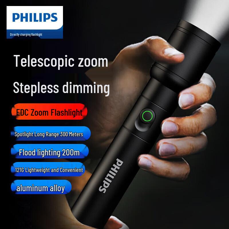 Philips High-Power Rechargeable LED Flashlights