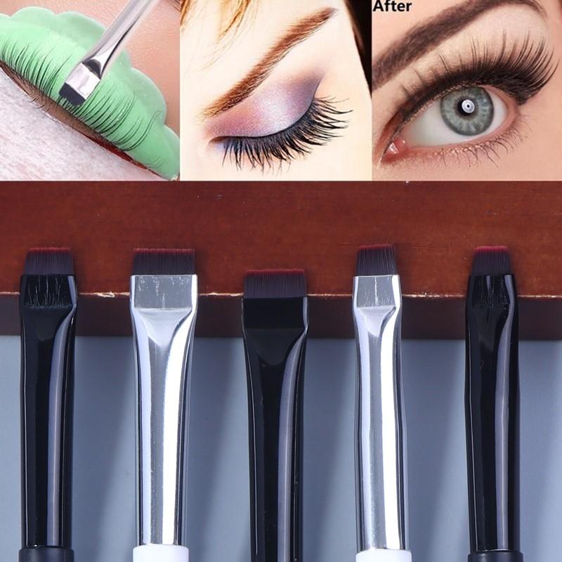 1 Pcs Flat Head Lash Perm Brush Eyelash Lamination & Lifting Tool Professional Separating Brush For Extensions Lift And Styling