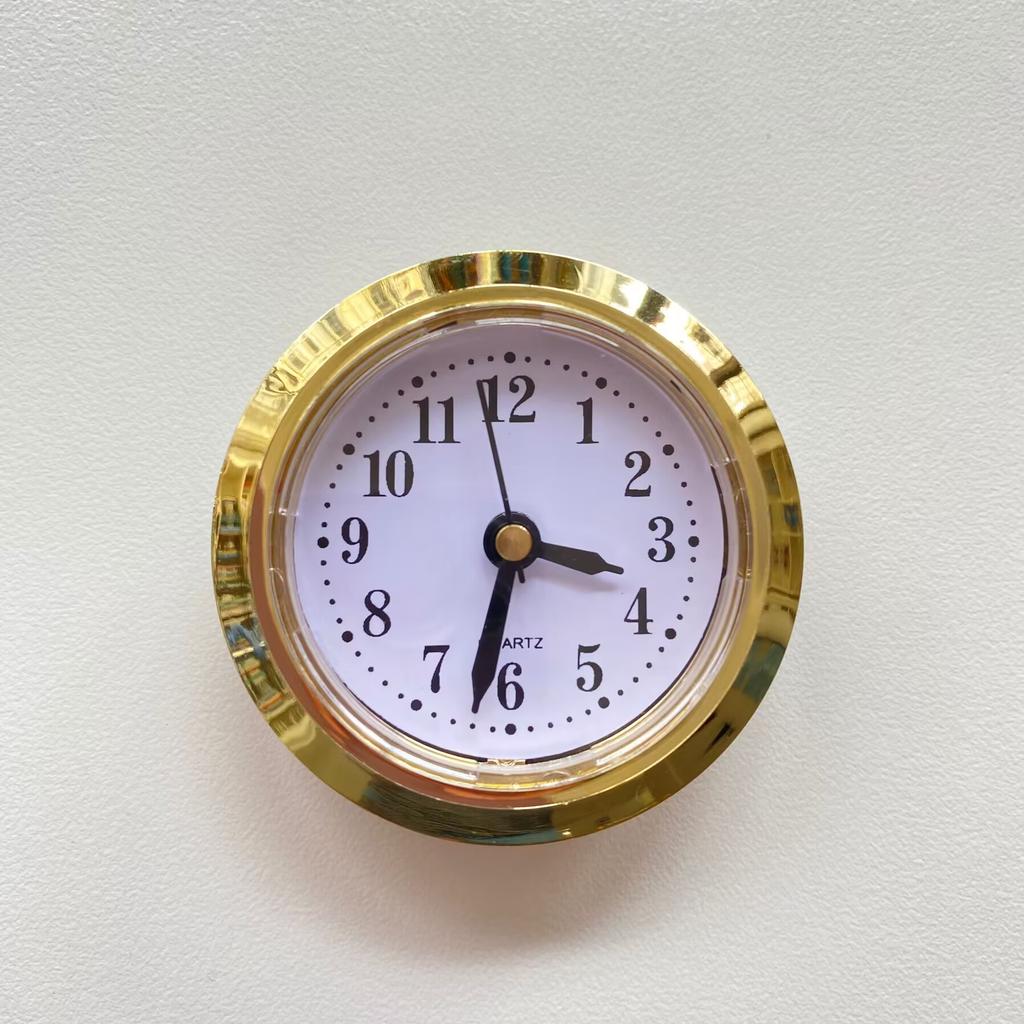 Uhreneinsatz Quarz Uhrwerk Eingebaute Uhr Klassische Uhr Handwerkseinsatz Uhrenwerk DIY Tischuhr