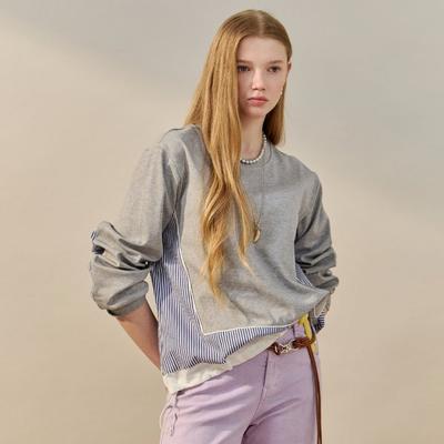 STripe Layered STring Color T shirT zf04qT003na