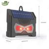 Solar-Powered Ultrasonic Animal Repeller with LED Strobe
