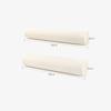 Latex cylindrical pillow neck protection special natural rubber long strip