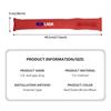 AIVAFW1 For Lada Universal Car Seat Gap Stopper Soft Fur Auto Seat Gap Filling Pad Niva Vesta 4X4 Samara Kalina Largus Priora Granta
