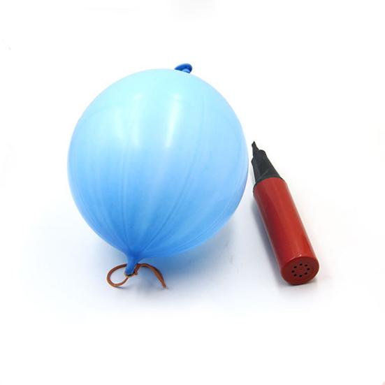 50 Stück Schlagballon mit Gummiband Hohe Elastizität Große Menge Geruchlos Koordination