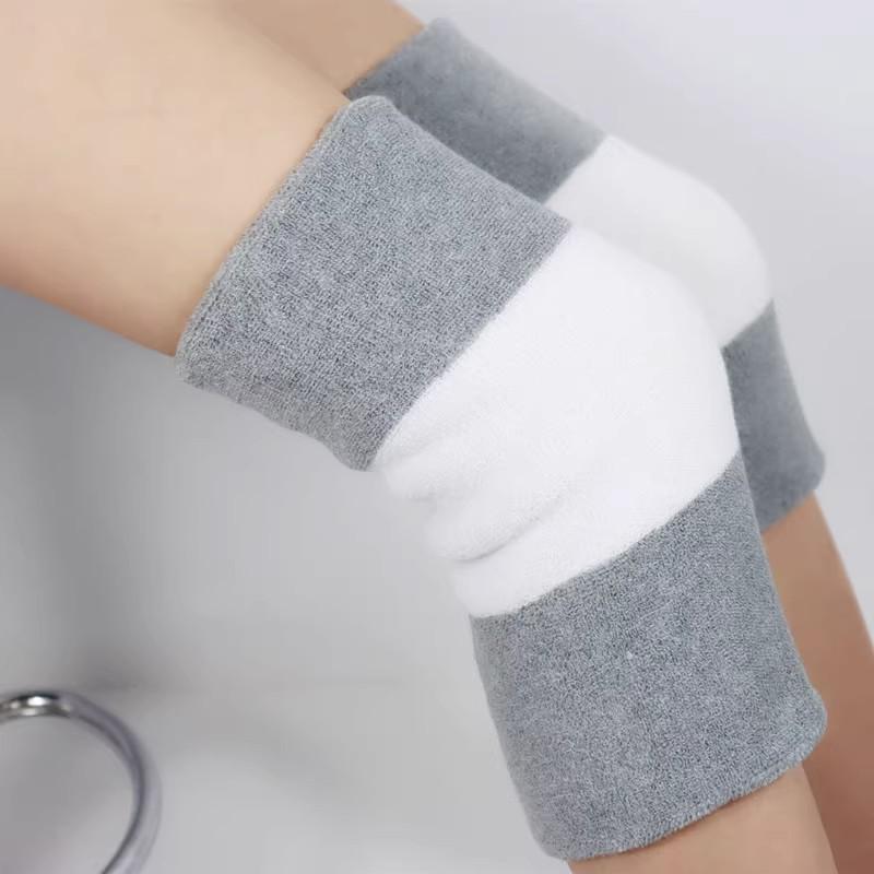 Sports Knee Pads Pure Cotton Thickened Pressurized Cold Protection Knee Pads for The Elderly Go Out Knee Joint Protection Leg Pads