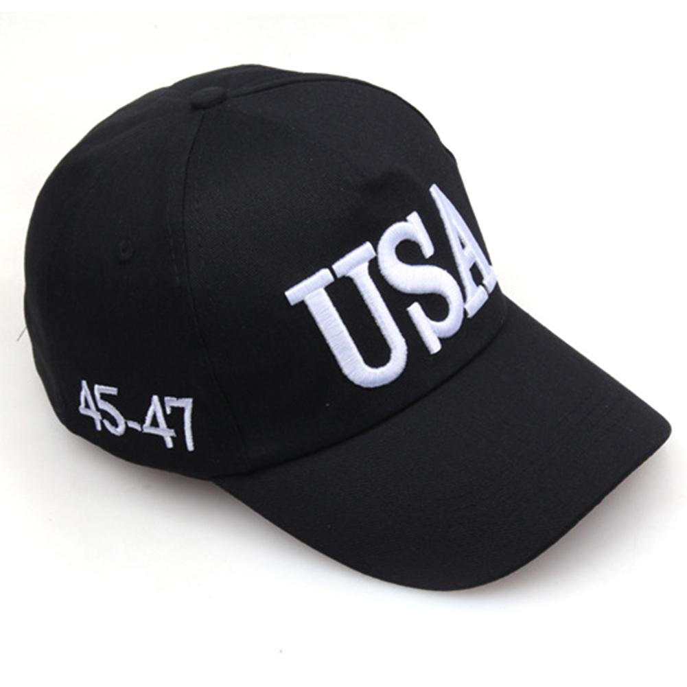 Trump 2024 USA Hat Fashion Baseball Cap Adjustable President Election Cap Embroidery Dad Hat Trump Hat for Outdoor Sports