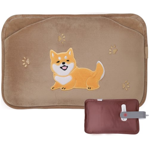 BeeTool Rechargeable Hot Water Bottle [Large Size & PSE Certified] 37x25x5cm, Eco-Friendly Pocket Design, Keeps Warm for 4-12 Hours, Energy-Saving, In