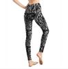Leggings con Stampa Animalier Tendenza Europea e Americana - Pantaloni a Nove Punti Aderenti