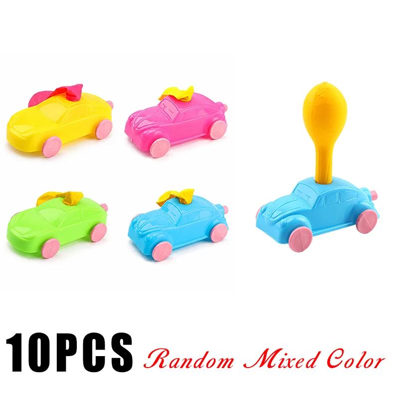 5-10pcs Colorful Air-Powered Balloon Car Kit Diy Science Experiments For Classroom Incentives Activities School Rewards Gift Zyf