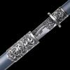 Chinese Tang Dynasty Horizontal Sword Manganese Steel Sword Long Sword Straight Sword Decorative Sword Home Ornament Martial Arts Practice Sword