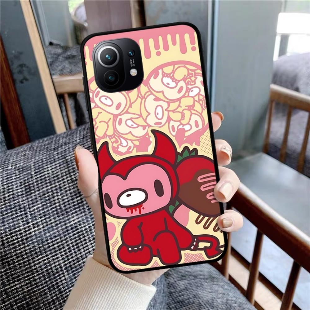 Cartoon G-gloomy Bear Phone Case For Xiaomi Mi 5X 8 9 10 11 12 Lite Pro 10T PocoX3pro PocoM3 Note 10 Pro Lite