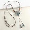 Does Not Fade Ceramic Necklace Light Luxury Women's Pendant Jewelry  Women's Accessories