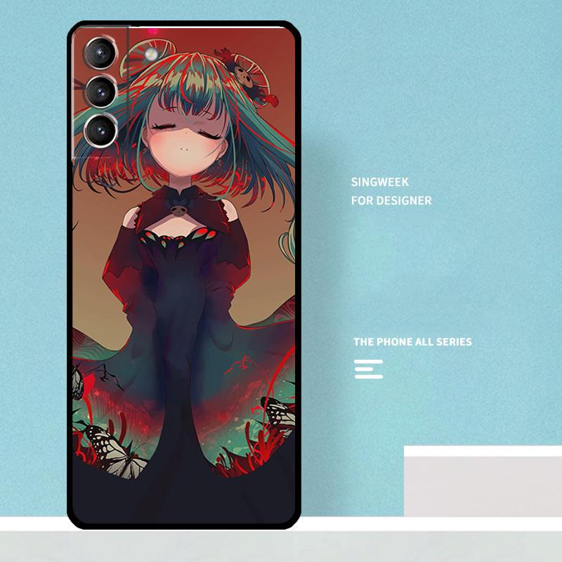Uruha Rushia Hololive Girl Case For Samsung Galaxy S25 Ultra S20 S21 S22 S23 S24 Ultra S9 S10 Plus S25 FE Phone Cover