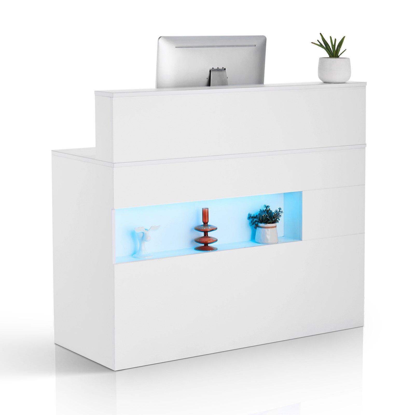 VEVOR Reception Desk, 47.24 x