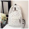 Schoolbag Corduroy Autumn and Winter New Large Capacity Backpack Student Class Commuter Versatile School Bag Going Out Travel Backpack Female
