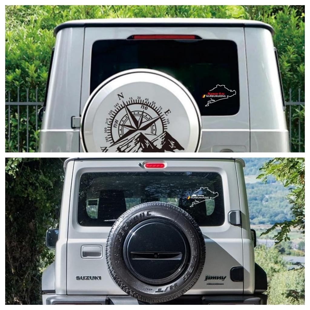 HARRIER Fuel Outlet Cover Sticker Rear Glass Rear Fuel Outlet Racing Circuit Sticker Custom