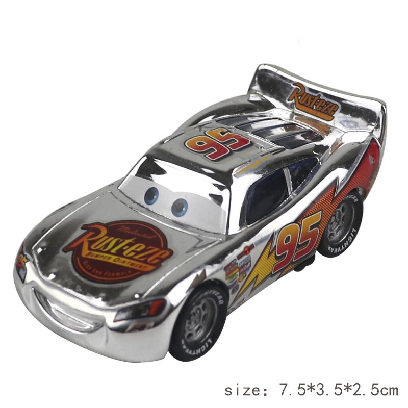 Pixar Car 2 Lightning McQueen Model Toy Car 1:55 Diecast Metal Alloy Toys For Kids Boys Christmas Gift Toy