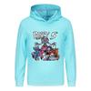 Poppy Playtime Children's Hoodie Hoodie Tops Light Blue