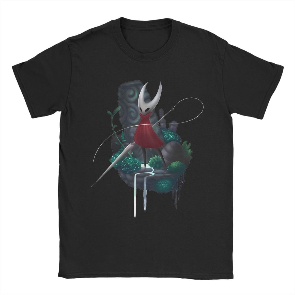 Hollow Knight Silksong T Shirt Indie Games Adventure 100% Cotton Clothing Crazy Short Sleeve Round Neck Tees Big Size T-Shirt