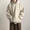 Felpa Casual Unisex Manica Lunga Larga Felpa Uomo Donna Indumento Quotidiano Pullover Top con Cappuccio