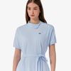 [lacoste] Women's Diagonal Placket Polo Dress EF508E-56GJ2G
