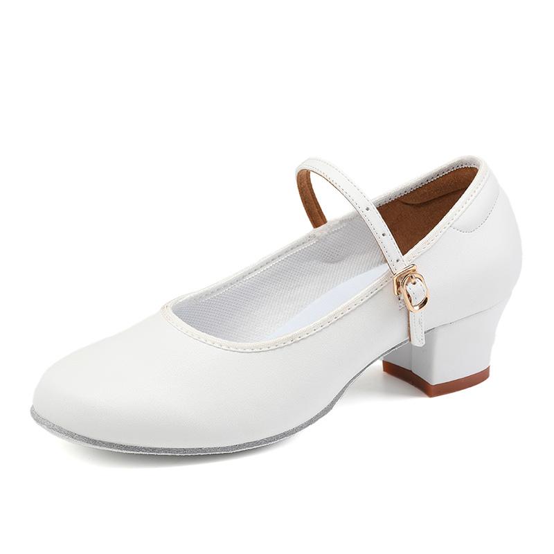 Mode Frauen Ball Party Leistung Moderne Jazz Dance Schuhe Lehrer Praxis Tanz Schuhe Mit Hohen Absätzen 5CM