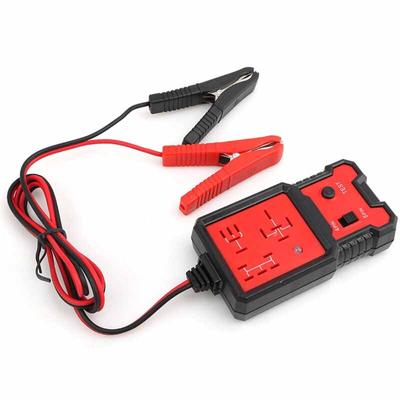 Testeur de relais électronique de vérificateur de batterie de voiture 12V avec Clips outil de Diagnostic de relais automatique