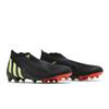 Adidas Predator Edge+ FG 'Black Team Solar Yellow' (Unisex) Core Black / Team Solar Yellow / Solar Red Soccer Shoes GW1043