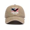 Hot-selling American Anniversary Fashion Denim Baseball Cap Female Retro Printed Soft Top Cap Male